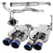 Spec-D Tuning 08-14 Subaru Wrx Catback Exhaust Quad Burnt Tip MFCAT3-WRX084QT-SD - alternate 1